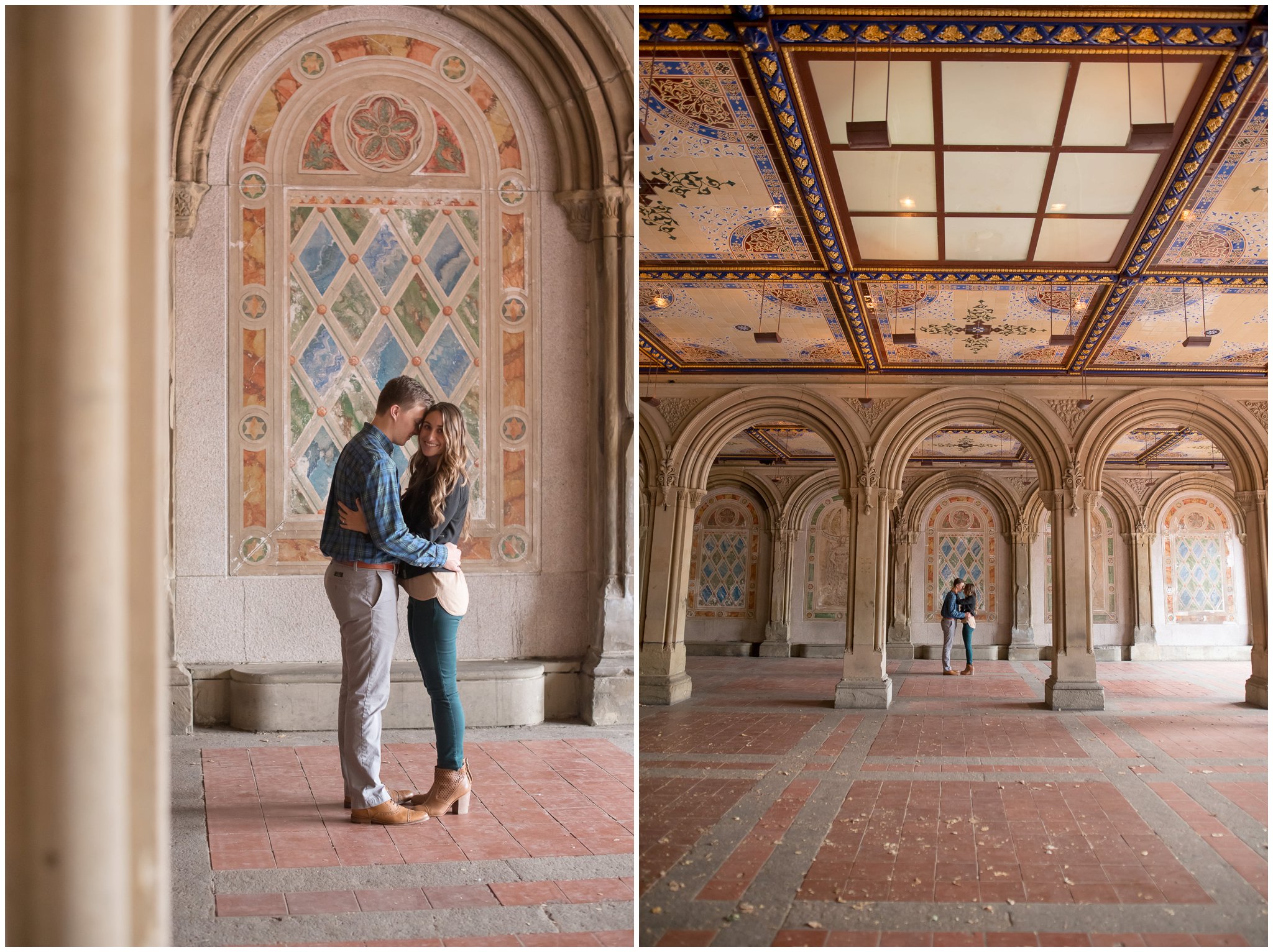 Central Park Engagement Session - Laura Lee Photography