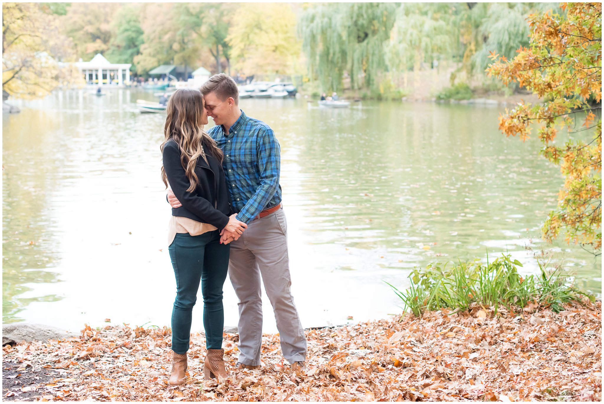Central Park Engagement Session - Laura Lee Photography