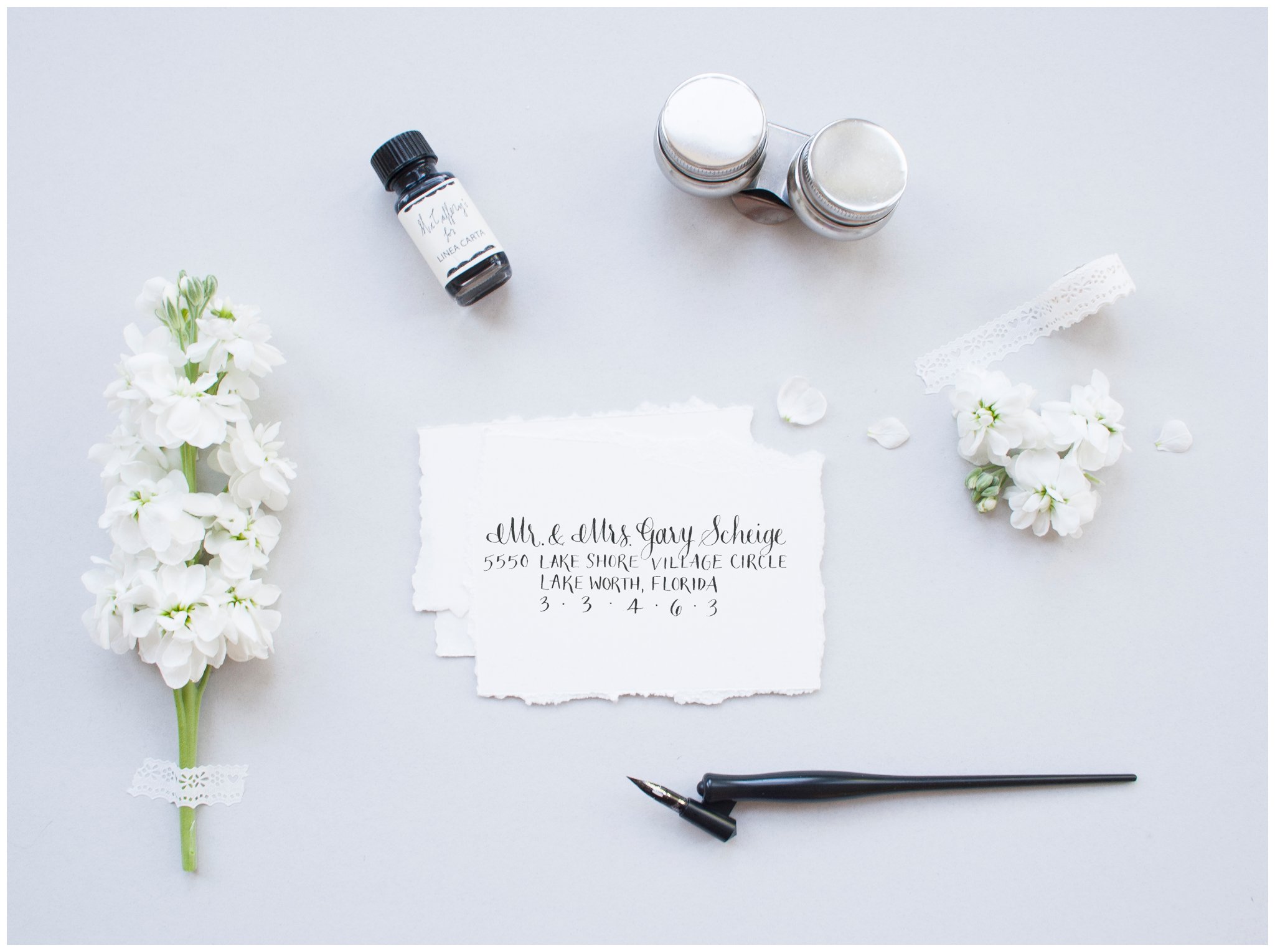 Lovely Scribe Calligraphy - Laura Lee Photography