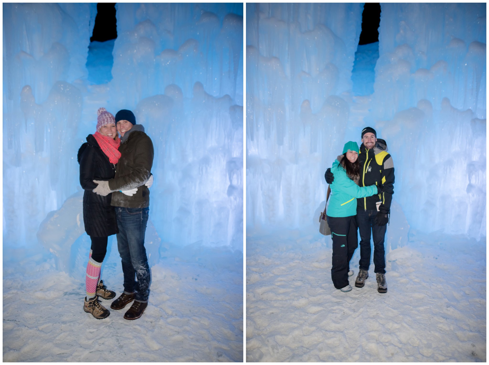 Ice Castles: Lincoln New Hampshire - Laura Lee Photography