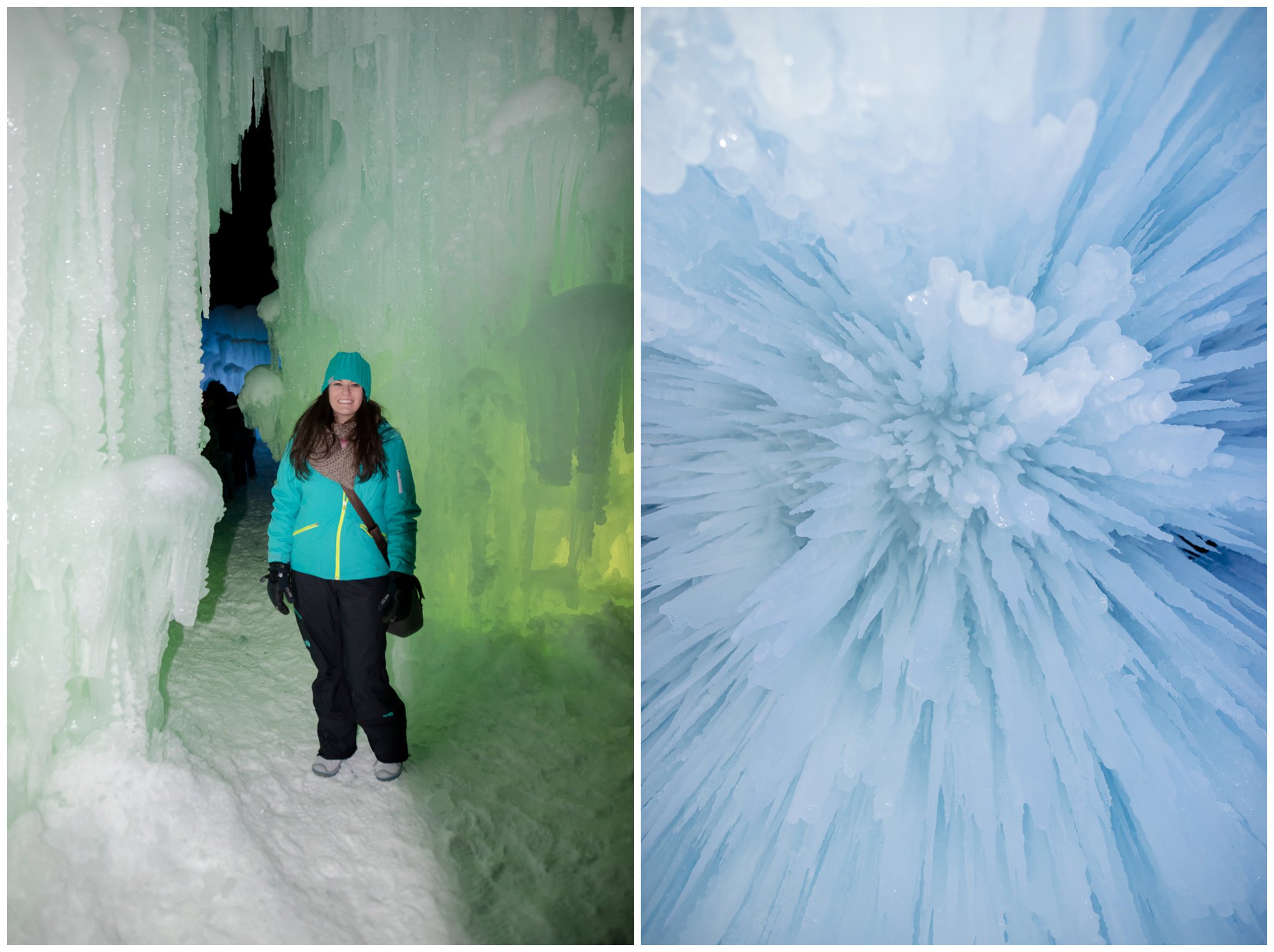 Ice Castles: Lincoln New Hampshire - Laura Lee Photography