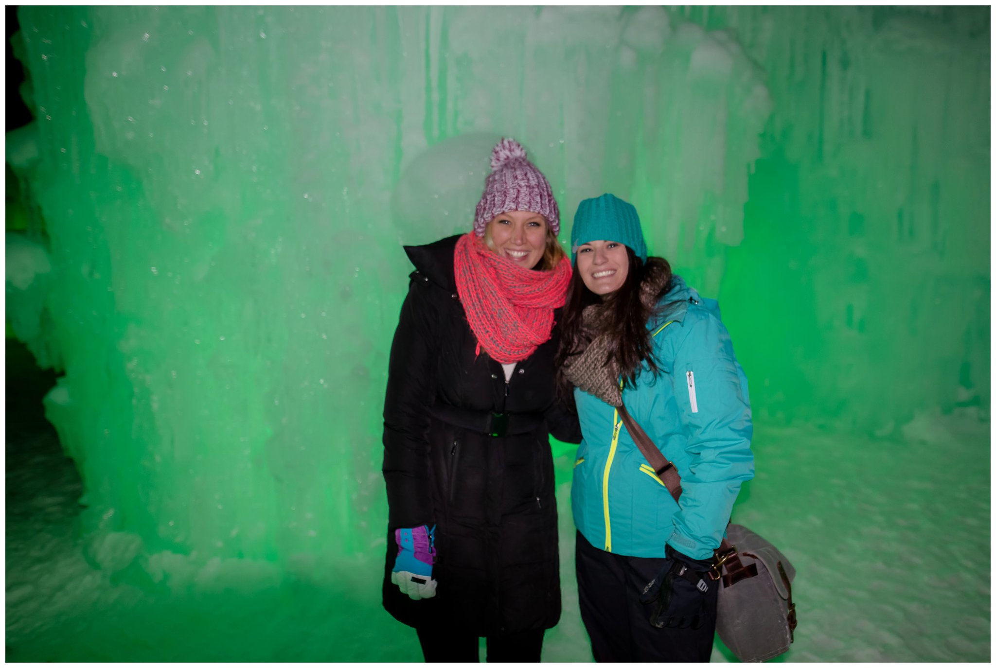 Ice Castles: Lincoln New Hampshire - Laura Lee Photography