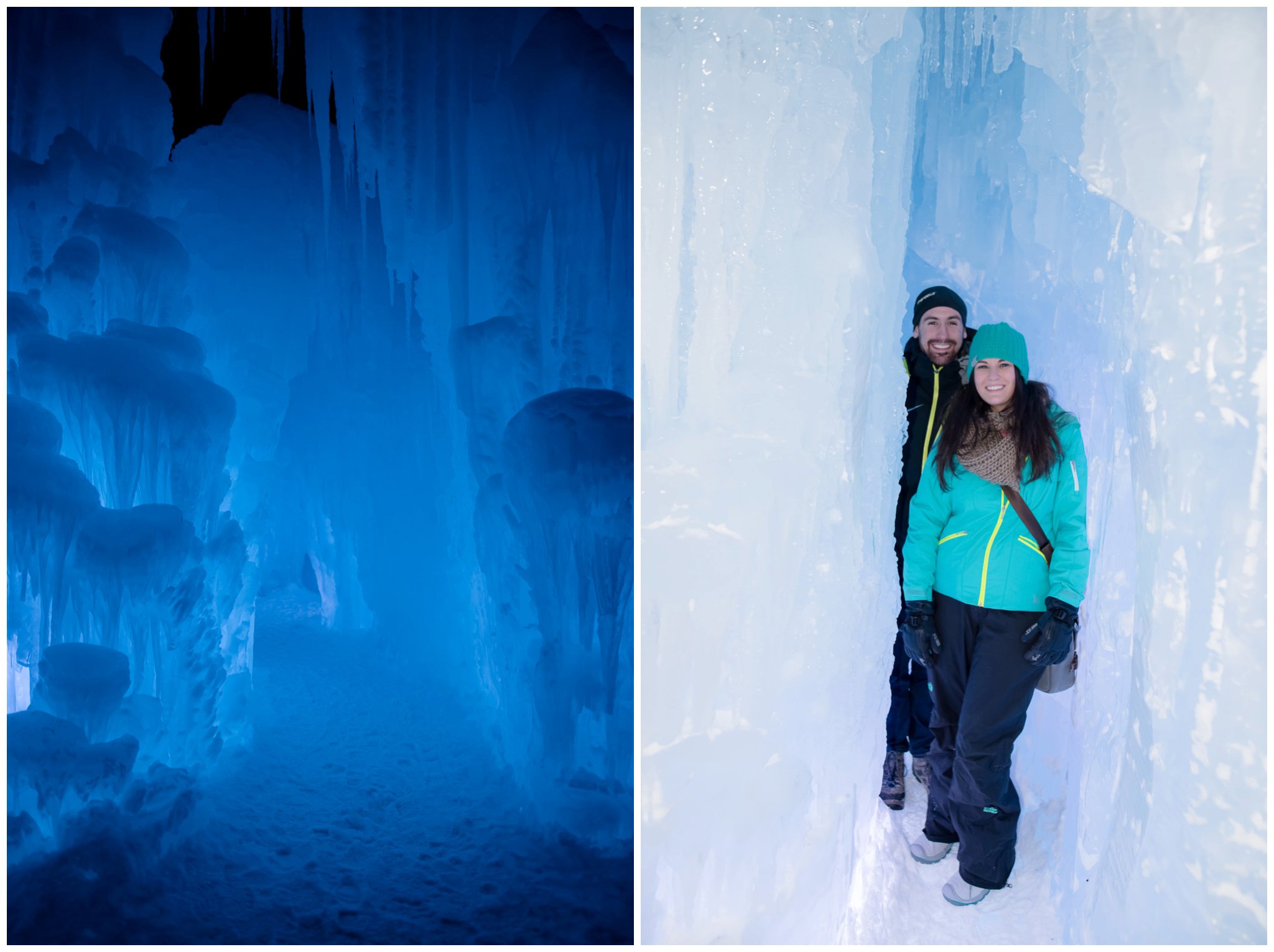 Ice Castles: Lincoln New Hampshire - Laura Lee Photography