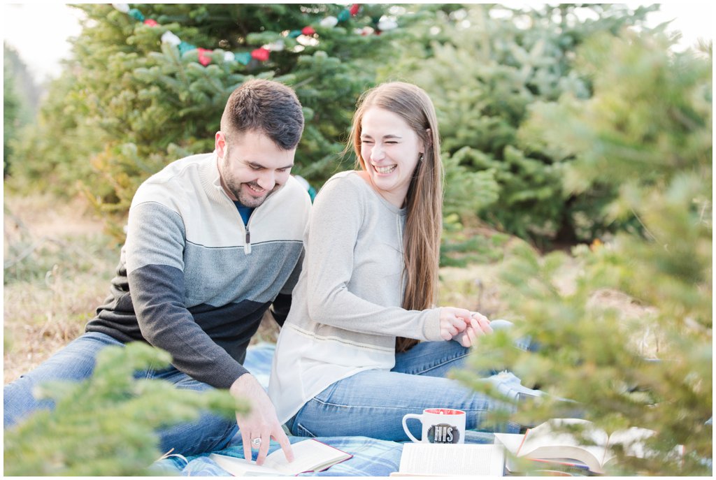 Perfect Christmas Tree Farm_Katie and Zack Engagement Photo_0019
