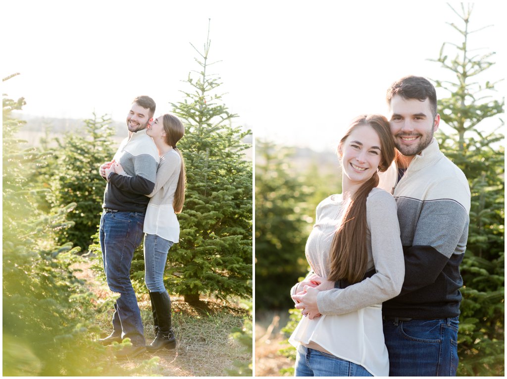Perfect Christmas Tree Farm_Katie and Zack Engagement Photo_0041