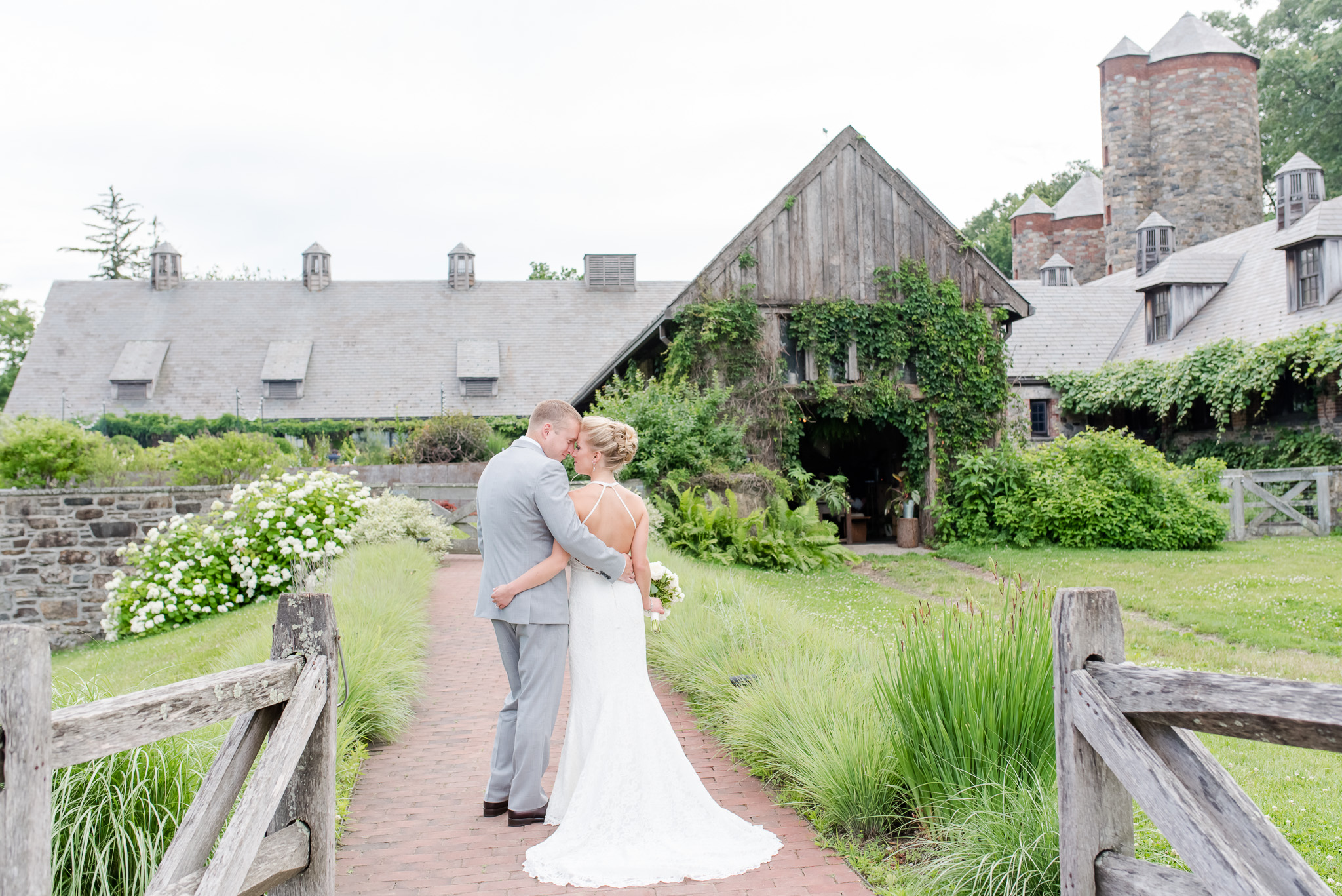 blue hill at stone barns wedding